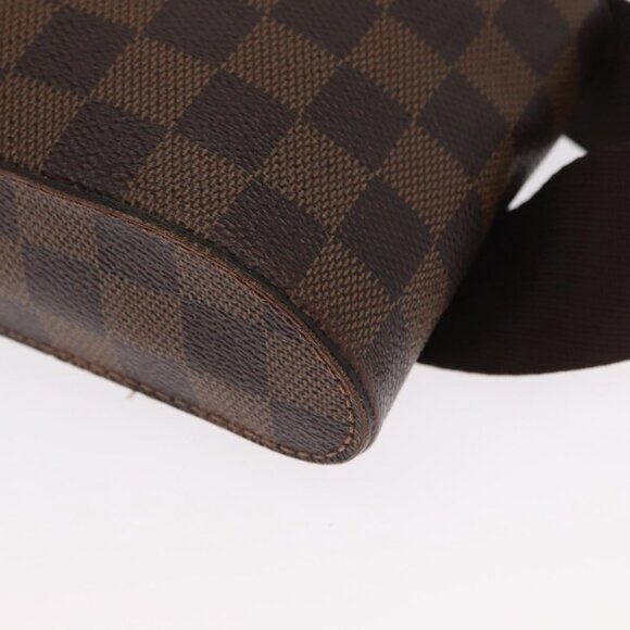 Authentic LOUIS VUITTON Damier Ebene Geronimos Shoulder Bag N51994 LV - Picture 8 of 16